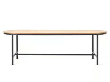 WICKED - Oval aluminium and wood garden table by Vincent Sheppard - view 2